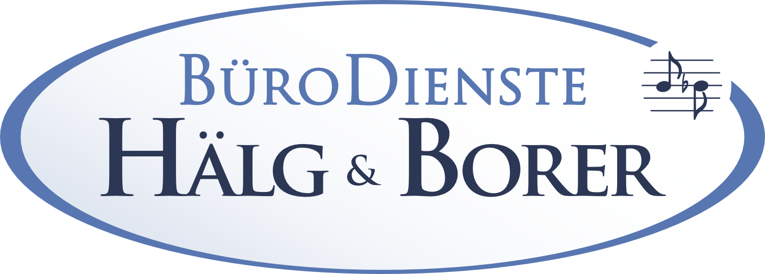 Logo Hälg & Borer GmbH - Bürodienste
